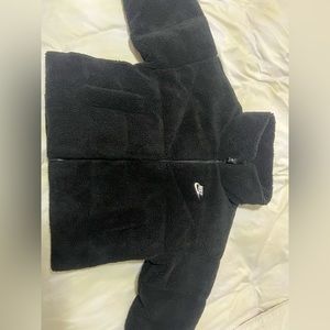 Nike Black Thermafit Sherpa Puffer